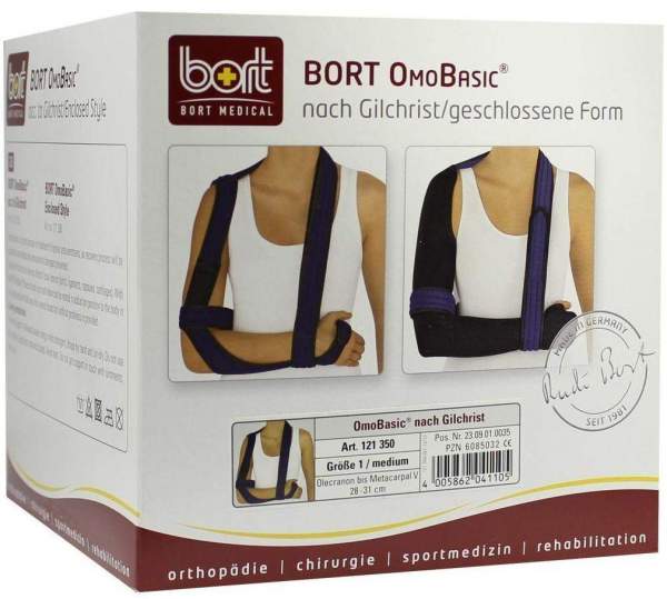 Bort Omobasic Bandage Gr.1 Blau