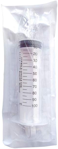 Einmalspritze 100 ml M.Adapter Luer-Ansatz