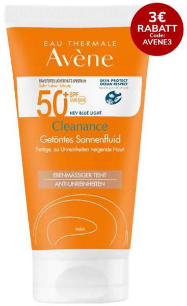 Avene Cleanance Sonne SPF 50+ Getönt 50 ml