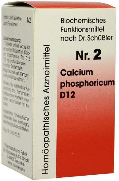 Biochemie 2 Calcium Phosporicum D 12 Tabletten
