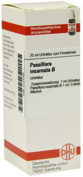 Dhu Passiflora Incarnata Urtinktur 20 ml Dilution