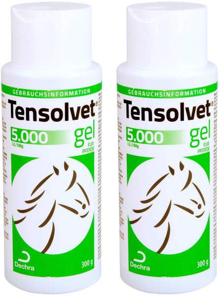 Tensolvet 5.000 I.E. pro 100 g Gel für Pferde 2 x 300 g