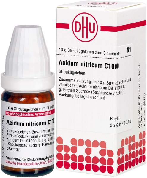 Acidum Nitricum C 1000 Globuli