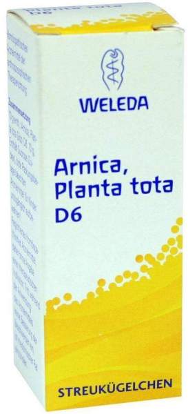 Weleda Arnica, Planta Tota D6 10 g Globuli