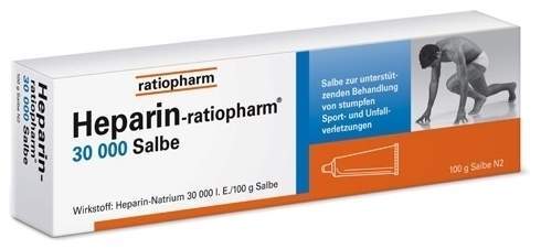 Heparin-ratiopharm 30000 Salbe 100 g