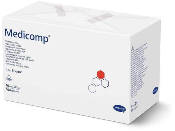 Medicomp Kompresse 10x20cm Unsteril