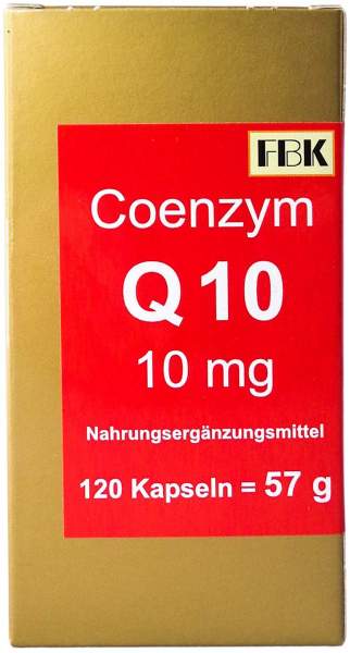 Coenzym Q10 10 mg Kapseln 120 Stück