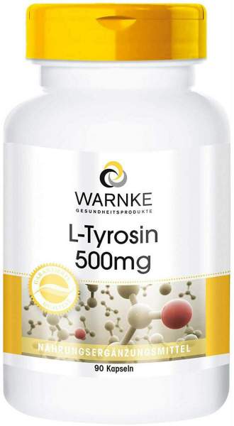 L-Tyrosin 500 mg 90 Kapseln