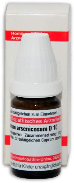 Cuprum arsenicosum D10 Globuli
