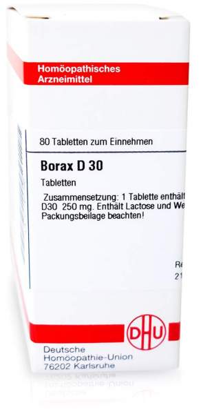 Dhu Borax D30 Tabletten