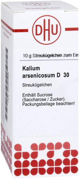 Kalium Arsenicosum D 30 Globuli 10 G