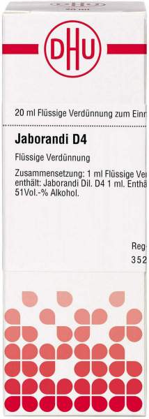 Dhu Jaborandi D4 Dilution 20 ml