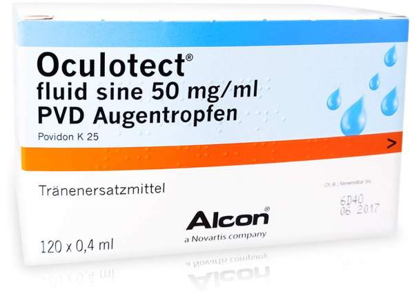 Oculotect Fluid Sine Pvd 120 X 0,4 ml Augentropfen