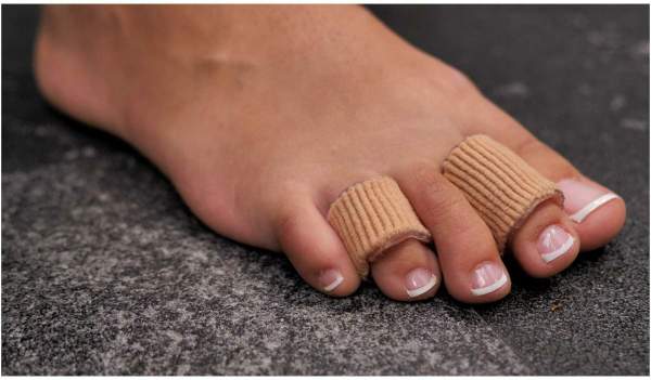 Zehenschutz mit Softgel 2 Stück à 15cm