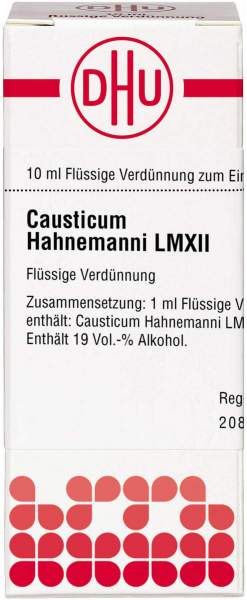 DHU Causticum hahnemanni LMXII Dilution 10 ml