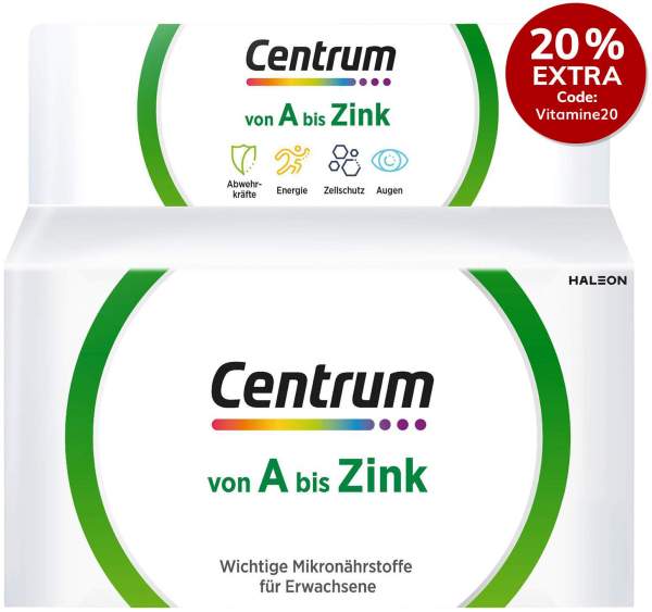 Centrum A - Zink 180 Tabletten