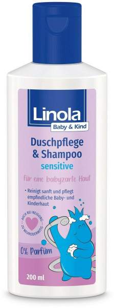 Linola Baby &amp; Kind Duschpflege &amp; Shampoo sensitive 200 ml