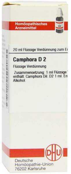 DHU Camphora D2 20 ml Dilution