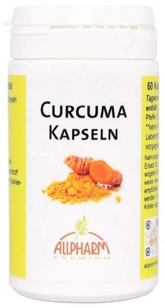 Curcuma Kapseln Allpharm Premium 60 Kapseln