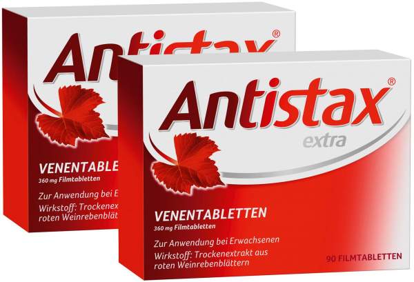 Antistax extra 2 x 90 Filmtabletten