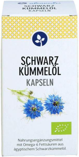Schwarzkümmelöl 500 mg 120 Kapseln Bio Vegan