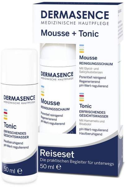 Dermasence Reiseset Mousse und Tonic 2 X 50 ml
