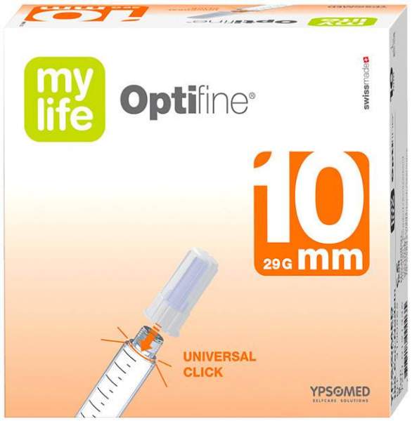 Mylife Optifine Pen-Nadeln 10 mm Cpc 100 Stk