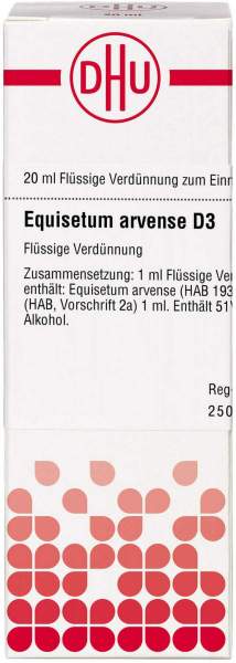 Dhu Equisetum Arvense D3 Dilution 20 ml