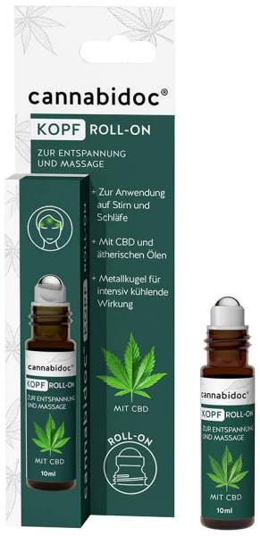 Cannabidoc Cbd Kopf Roll-On 10 ml