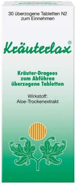 Kräuterlax Kräuter-Dragees zum Abführen 30 Stück