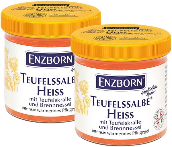 Enzborn Teufelssalbe Heiss 200 ml 2er Set