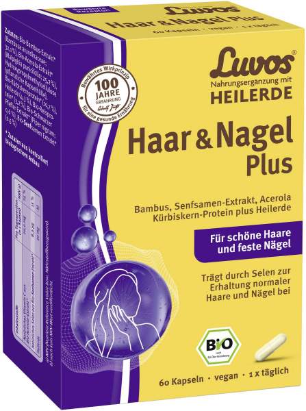 Luvos Heilerde Bio Haar &amp; Nagel Plus Kapseln