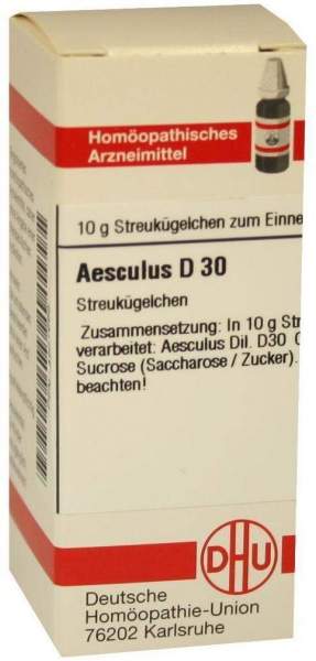 Aesculus D 30 Globuli