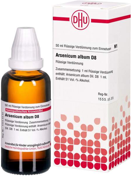 Arsenicum Album D8 50 ml Dilution