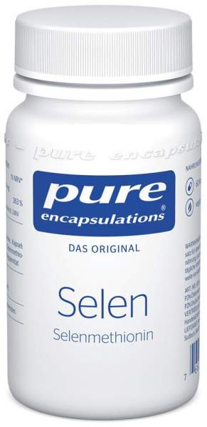 Pure Encapsulations Selen Selenmethionin 60 Kapseln