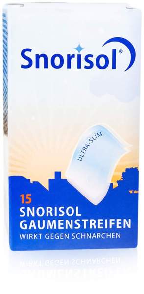 Snorisol 15 Gaumenstreifen