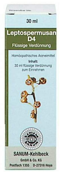 Leptospermusan D 4 Tropfen zum Einnehmen 30 ml