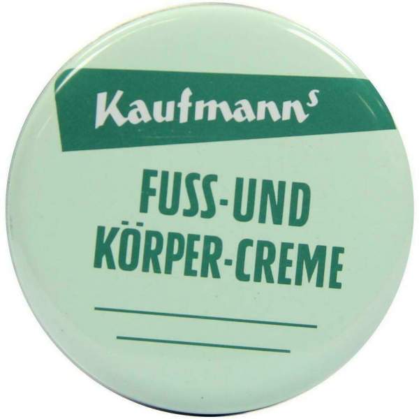 Kaufmanns Fuß- und Körpercreme 50 ml Creme