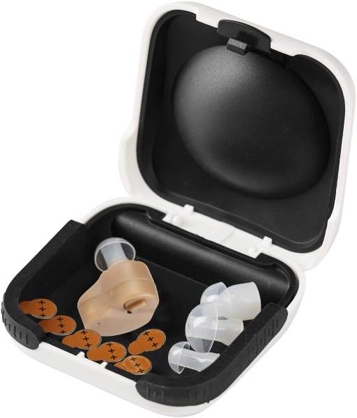 Super Mini Sound Hörverstärker mit 6 Batterien