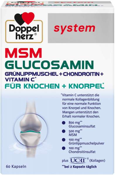 Doppelherz System Msm Glucosamin 60 Kapseln
