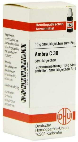Dhu Ambra C30 Globuli