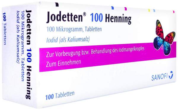 Jodetten 100 Henning Tabletten