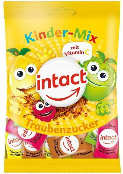 Intact Traubenzucker Beutel Kinder-Mix+vitamin C