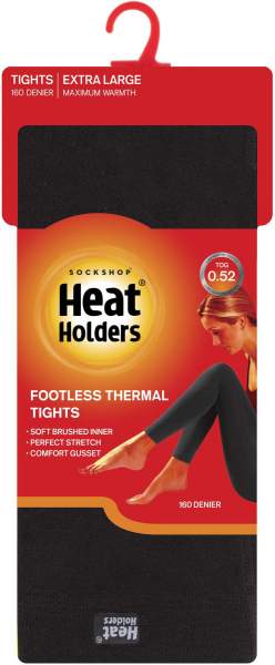 HeatHolders Thermo Beinwärmer Leggings Gr.XL schwarz 1 Stück