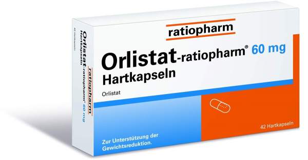 Orlistat-ratiopharm 60 mg 42 Hartkapseln