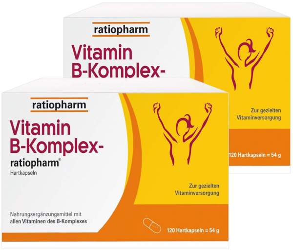 Vitamin B Komplex Ratiopharm 2 x 120 Kapseln