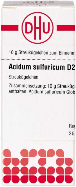 ACIDUM SULFURICUM D 200 Globuli 10 g