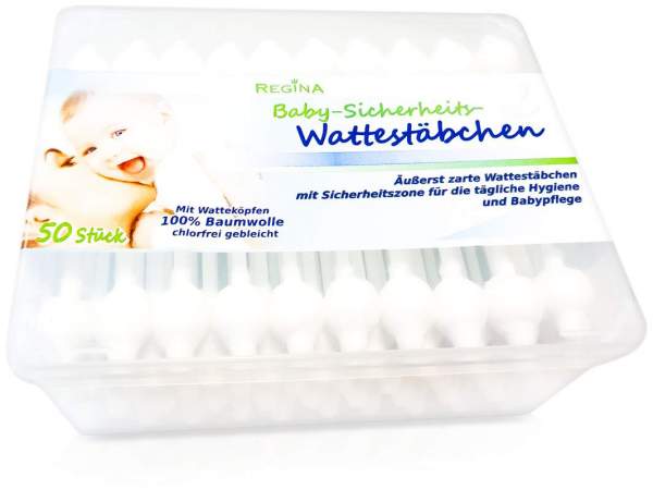 Baby 50 Sicherheits Wattestäbchen