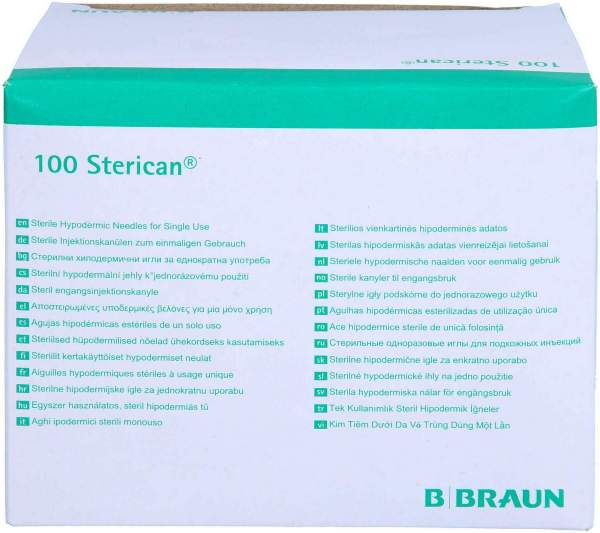 Sterican Einmalkanüle 19 G 30 mm 100 Kanülen