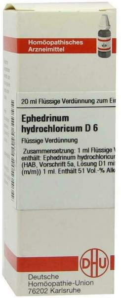 Dhu Ephedrinum Hydrochloricum D6 Dilution